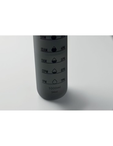 ISFORDEN MARK Bouteille de sport RPET 1L Couleurs : noir livraison express 24h 48h
