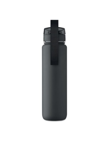 ISFORDEN MARK Bouteille de sport RPET 1L Couleurs : noir impression logo haute qualité
