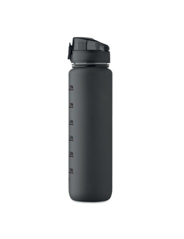 ISFORDEN MARK Bouteille de sport RPET 1L Couleurs : noir goodies publicitaire événementiel