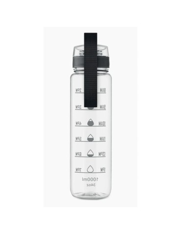 ISFORDEN MARK Bouteille de sport RPET 1L Couleurs : transparent cadeau client original