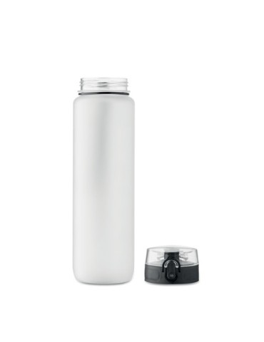 ISFORDEN MARK Bouteille de sport RPET 1L Couleurs : blanc transparent goodies entreprise design