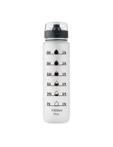 ISFORDEN MARK Bouteille de sport RPET 1L Couleurs : blanc transparent goodies publicitaire durable