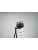 ISFORDEN MARK Bouteille de sport RPET 1L Couleurs : blanc transparent objet promo petit budget