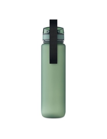 ISFORDEN MARK Bouteille de sport RPET 1L Couleurs : vert foncé goodies entreprise design