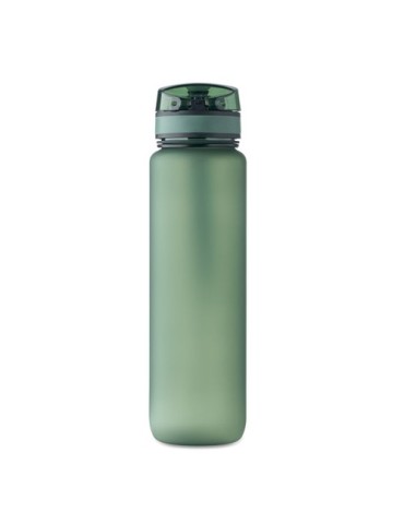 ISFORDEN MARK Bouteille de sport RPET 1L Couleurs : vert foncé cadeau affaires élégant