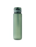 ISFORDEN MARK Bouteille de sport RPET 1L Couleurs : vert foncé cadeau affaires élégant