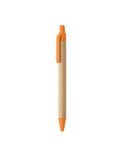 ITEA COLOUR Stylo à bille en bambou Couleurs : orange