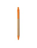 ITEA COLOUR Stylo à bille en bambou Couleurs : orange personnalisation rapide en France