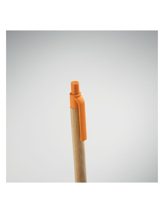 ITEA COLOUR Stylo à bille en bambou