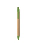 ITEA COLOUR Stylo à bille en bambou Couleurs : vert livraison express 24h 48h