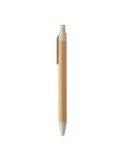 ITEA COLOUR Stylo à bille en bambou Couleurs : beige personnalisable avec votre logo