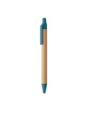 ITEA COLOUR Stylo à bille en bambou Couleurs : bleu cadeau entreprise pas cher