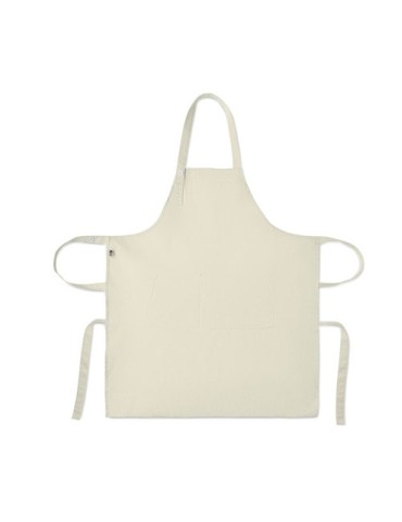 GAMMA Tablier en coton bio 240 gr/m² Matières : coton Couleurs : blanc cassé objet publicitaire robuste
