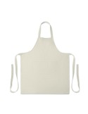 GAMMA Tablier en coton bio 240 gr/m² Matières : coton Couleurs : blanc cassé objet promotionnel éco-responsable