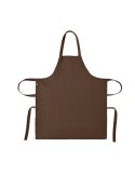 GAMMA Tablier en coton bio 240 gr/m² Matières : coton Couleurs : chocolat cadeau affaires élégant
