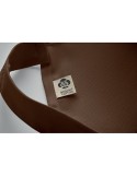 GAMMA Tablier en coton bio 240 gr/m² Matières : coton Couleurs : chocolat marquage couleur éclatante