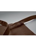 GAMMA Tablier en coton bio 240 gr/m² Matières : coton Couleurs : chocolat cadeau entreprise pas cher