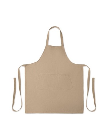 GAMMA Tablier en coton bio 240 gr/m² Matières : coton Couleurs : corde accessoire événementiel unique