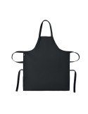 GAMMA Tablier en coton bio 240 gr/m² Matières : coton Couleurs : noir goodies entreprise design