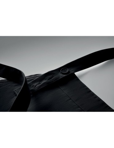 GAMMA Tablier en coton bio 240 gr/m² Matières : coton Couleurs : noir goodies entreprise design
