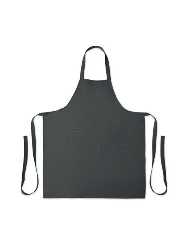 GAMMA Tablier en coton bio 240 gr/m² Matières : coton Couleurs : pierre personnalisable avec votre logo