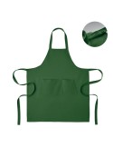 GAMMA Tablier en coton bio 240 gr/m² Matières : coton Couleurs : vert foncé objet promotionnel éco-responsable