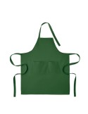 GAMMA Tablier en coton bio 240 gr/m² Matières : coton Couleurs : vert foncé goodies publicitaire durable