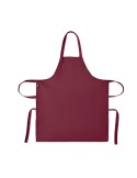 GAMMA Tablier en coton bio 240 gr/m² Matières : coton Couleurs : bordeaux impression logo haute qualité