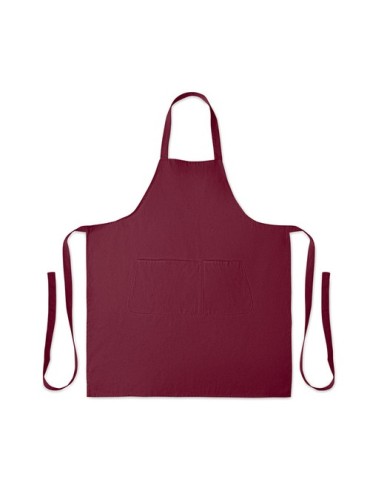 GAMMA Tablier en coton bio 240 gr/m² Matières : coton Couleurs : bordeaux goodies publicitaire événementiel