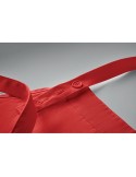 GAMMA Tablier en coton bio 240 gr/m² Matières : coton Couleurs : rouge personnalisation rapide en France