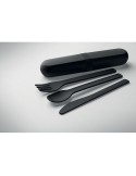 BITEFUL Set de couverts et étui en PLA Couleurs : noir livraison express 24h 48h