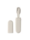 BITEFUL Set de couverts et étui en PLA Couleurs : beige goodies personnalisé en stock