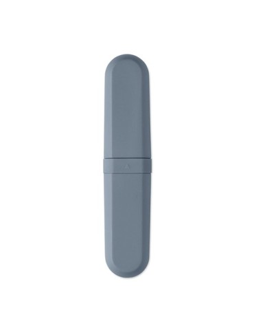 BITEFUL Set de couverts et étui en PLA Couleurs : bleu pétrole marquage laser ultra précis