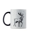 FESTIMUG Mug de Noël en céramique 300ml Couleurs : noir impression logo haute qualité