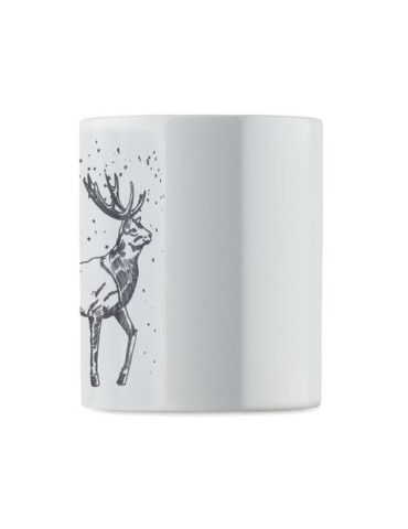 FESTIMUG Mug de Noël en céramique 300ml Couleurs : noir personnalisation rapide en France