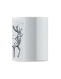 FESTIMUG Mug de Noël en céramique 300ml Couleurs : noir personnalisation rapide en France