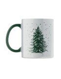 FESTIMUG Mug de Noël en céramique 300ml Couleurs : vert objet publicitaire robuste