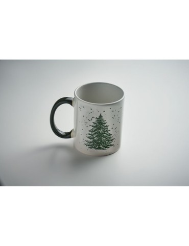 FESTIMUG Mug de Noël en céramique 300ml Couleurs : vert goodies publicitaire événementiel
