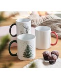 FESTIMUG Mug de Noël en céramique 300ml Couleurs : rouge livraison express 24h 48h