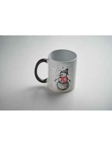 FESTIMUG Mug de Noël en céramique 300ml Couleurs : noir goodies entreprise design