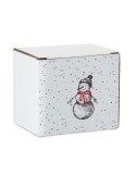 FESTIMUG Mug de Noël en céramique 300ml Couleurs : noir marquage couleur éclatante