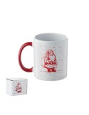 FESTIMUG Mug de Noël en céramique 300ml Couleurs : blanc goodies publicitaire événementiel