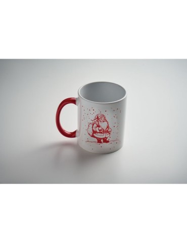 FESTIMUG Mug de Noël en céramique 300ml Couleurs : blanc objet promo petit budget
