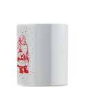 FESTIMUG Mug de Noël en céramique 300ml Couleurs : blanc cadeau collaborateur premium