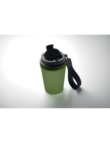 ISFORDEN TUMBLER Gobelet simple paroi 300 ml Couleurs : vert foncé objet promo petit budget