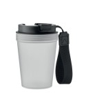 ISFORDEN TUMBLER Gobelet simple paroi 300 ml Couleurs : blanc transparent personnalisable avec votre logo