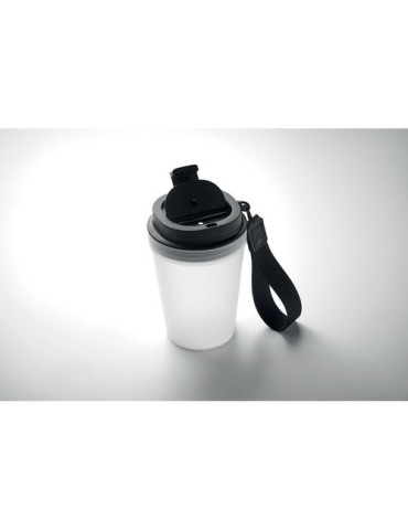 ISFORDEN TUMBLER Gobelet simple paroi 300 ml Couleurs : blanc transparent objet promotionnel éco-responsable