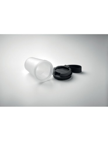 ISFORDEN TUMBLER Gobelet simple paroi 300 ml Couleurs : blanc transparent cadeau affaires élégant