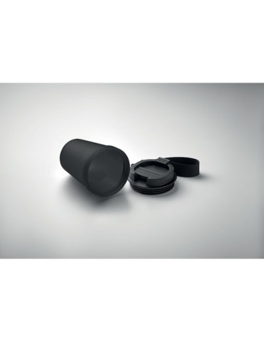 ISFORDEN TUMBLER Gobelet simple paroi 300 ml Couleurs : noir marquage couleur éclatante