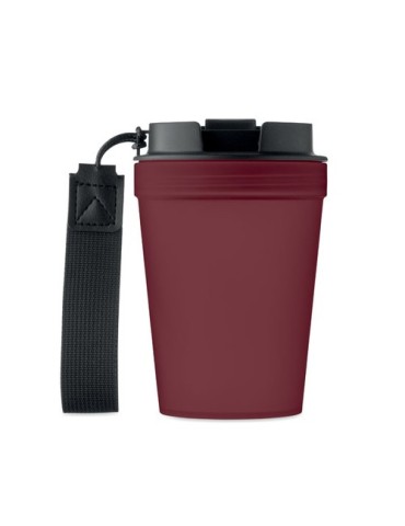 ISFORDEN TUMBLER Gobelet simple paroi 300 ml Couleurs : bordeaux cadeau entreprise pas cher
